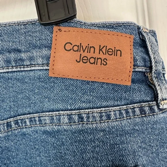 Calvin Klein Blue Denim Skirt - Picture 4 of 5